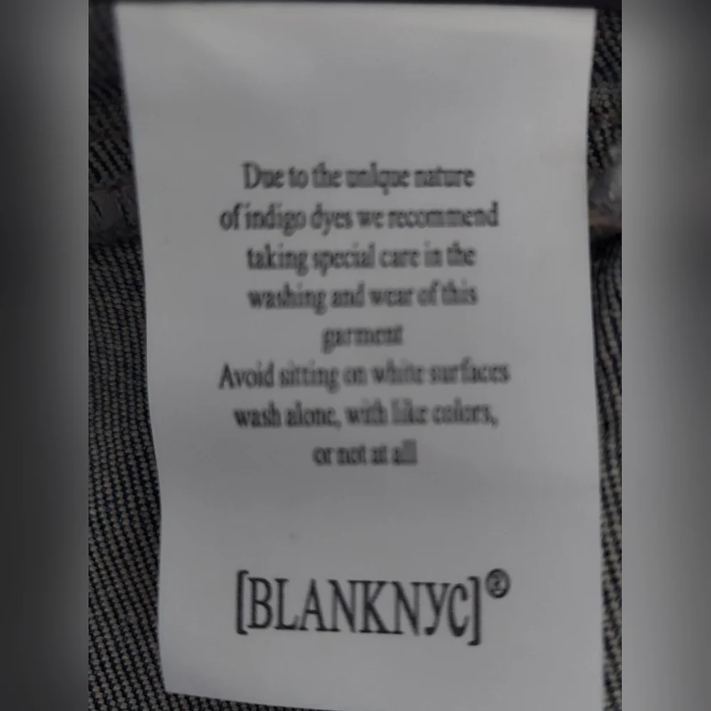 BLANK NYC The Bond Mid Rise Dkinny Size 29 - Picture 7 of 8